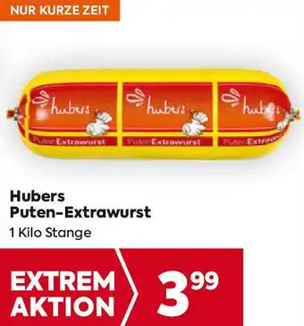 Billa Hubers Puten-Extrawurst Angebot