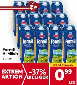 Billa Formil H-Milch Angebot