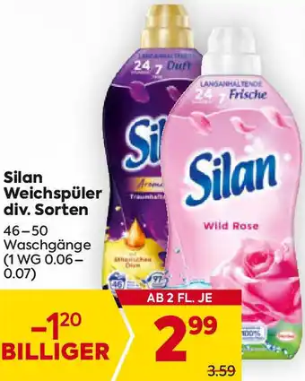 Billa Weichspüler Angebot