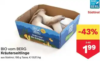 MPreis Kräuterseitlinge Angebot