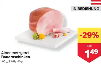 MPreis Bauernschinken Angebot