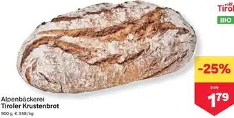 MPreis Tiroler Krustenbrot Angebot