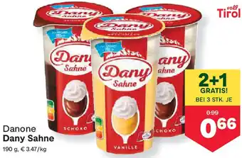 MPreis Dany Sahne Angebot