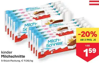 MPreis Milchschnitte Angebot