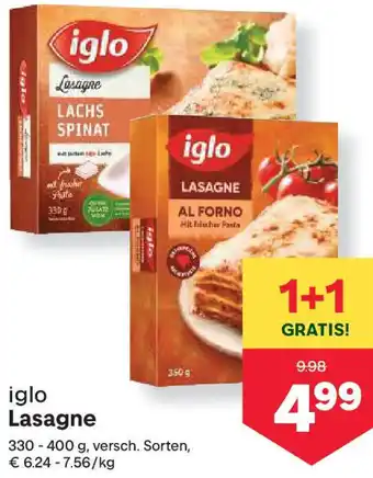 MPreis Lasagne Angebot