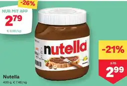 MPreis Nutella Angebot