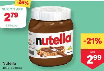 MPreis Nutella Angebot