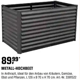 OBI Metall-hochbeet Angebot