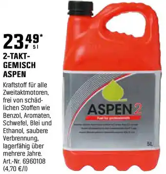 OBI 2-takt- gemisch aspen Angebot