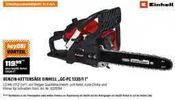 OBI Benzin-kettensäge einhell Angebot