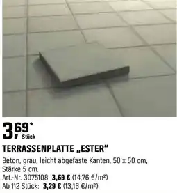 OBI Terrassenplatte ester Angebot