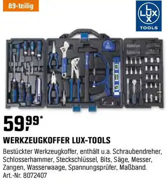 OBI Werkzeugkoffer lux-tools Angebot