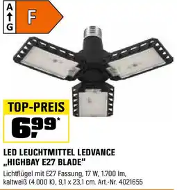 OBI Led leuchtmittel ledvance highbay Angebot