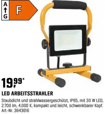 OBI Led arbeitsstrahler Angebot