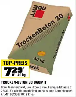 OBI Trocken-beton 30 baumit Angebot