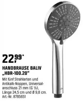 OBI Handbrause baliv Angebot