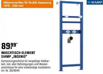 OBI Waschtisch-element siamp ingenio Angebot