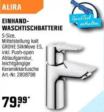 OBI Einhand- waschtischbatterie Angebot