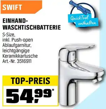 OBI Einhand- waschtischbatterie Angebot