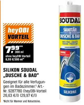 OBI Soudal sanitär dusche & bad Angebot