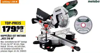 OBI Kappsäge-set metabo Angebot