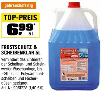 OBI Frostschutz & scheibenklar Angebot