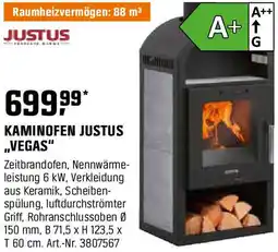 OBI Kaminofen justus vegas Angebot