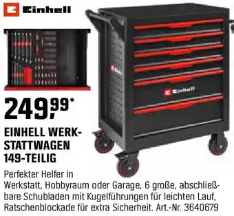 OBI Einhell werk- stattwagen Angebot