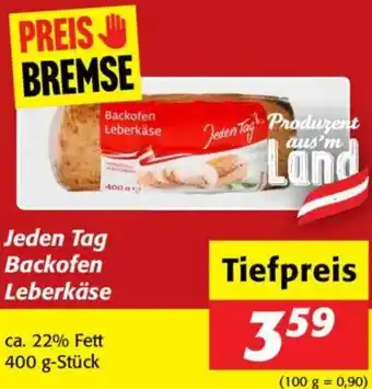 Nah&Frisch Backofen Leberkäse Angebot