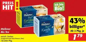 Nah&Frisch Bio Tee Angebot