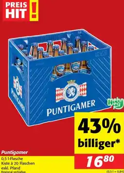 Nah&Frisch Puntigamer Angebot