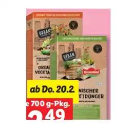 Lidl Organischer Hochbeet-*/Tomaten- und Gemüsedünger Lidl Angebot