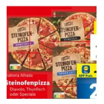 Lidl Steinofenpizza div. Sorten Lidl APP Preis Angebot