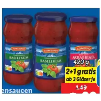 Lidl Tomatensaucen versch. Sorten Lidl APP Preis Angebot