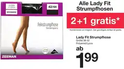 Zeeman Lady Fit Strumpfhose Angebot