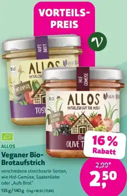 Denn's Biomarkt Veganer Bio- Brotaufstrich Angebot