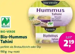 Denn's Biomarkt Bio-Hummus Tahini Angebot