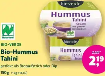 Denn's Biomarkt Bio-Hummus Tahini Angebot