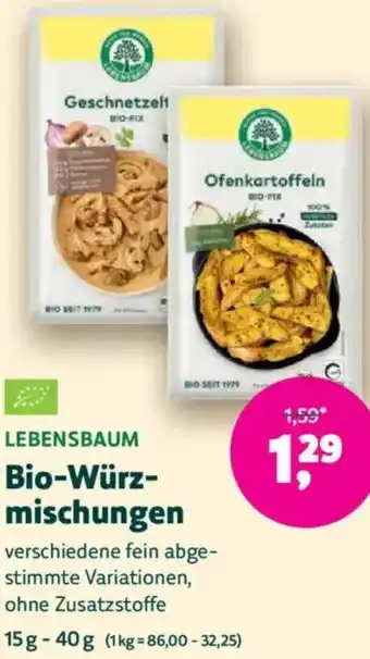 Denn's Biomarkt Bio-Würz- mischungen Angebot