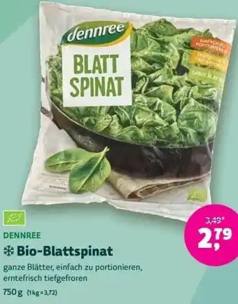 Denn's Biomarkt Bio-Blattspinat Angebot