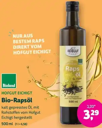 Denn's Biomarkt Bio-Rapsöl Angebot