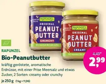 Denn's Biomarkt Bio-Peanutbutter Angebot