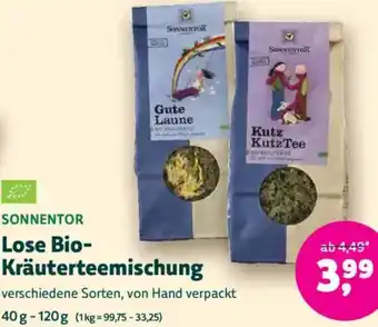 Denn's Biomarkt Lose Bio- Kräuterteemischung Angebot