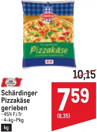 Metro Pizzakäse gerieben Angebot