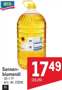 Metro Sonnen- blumenöl Angebot