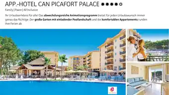 Alltours App.-hotel can picafort palace Angebot