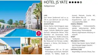 Alltours Hotel js yate Angebot