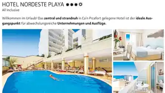 Alltours Hotel nordeste playa Angebot