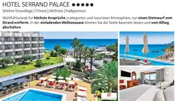 Alltours Hotel serrano palace Angebot