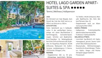 Alltours Hotel lago garden apart- suites & spa Angebot